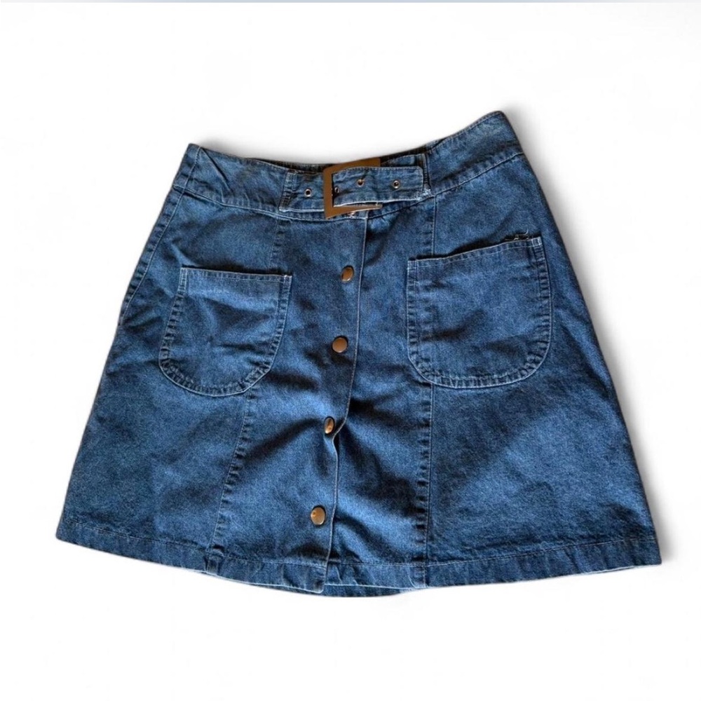 Vintage 90s denim skirt
